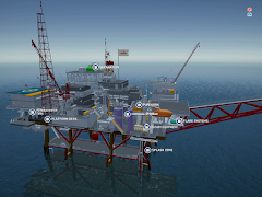 برنامه‌نما Offshore Map عکس از صفحه