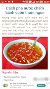 Công Thức Nước Chấm - Làm Nước Chấm - Nước Mắm 스크린샷 4