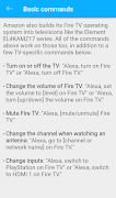 Alexa Commands captura de pantalla 1