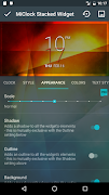برنامه‌نما MiClock - Stacked Clock Widget عکس از صفحه