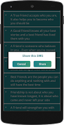 برنامه‌نما FriendShip SMS Share عکس از صفحه