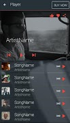 Ionic UI Theme - Red Dark Poster