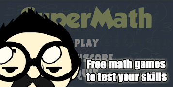 Poster SuperMath (Math Game)