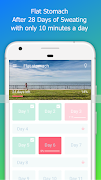 Flat Stomach in 4 weeks - Lose Belly Fat स्क्रीनशॉट 1
