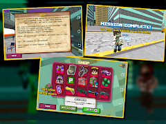 Mutant Block Zombie Attack screenshot 6