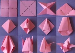 Origami Tutorial الملصق