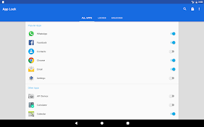 App Lock: Huella dactilar como contraseña captura de pantalla 7