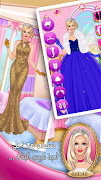 لعبة بنات مكياج - صالون تلبيس الاميرات 스크린샷 5