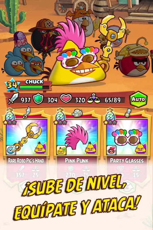 Descargar APK de Angry Birds Fight! RPG Puzzle