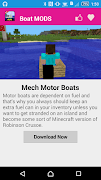 Boat Mod For MCPE! screenshot 6