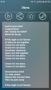 Alan Walker Lyrics скриншот 2