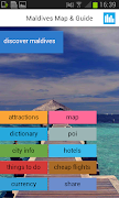 Maldives Offline Map & Guide पोस्टर