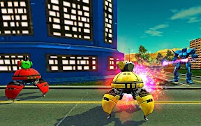 Flying Car Robot Transform Future War screenshot 5