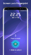 Fingerprint lock screen Prank screenshot 1