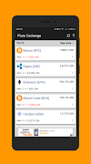1 Schermata Pluto Exchange Bitcoin Wallet