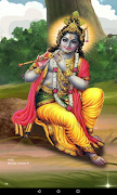Shri Krishna Door Lockscreen screenshot 2