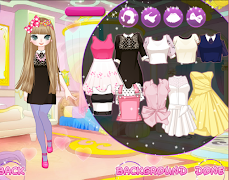 برنامه‌نما مكياج بنات و تلبيس عروسات عکس از صفحه