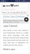 JavaTpoint (Official) imagem de tela 1