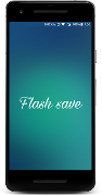 Flash save for Instagram Plakat