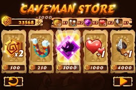 Caveman Run syot layar 2