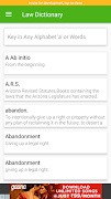 Law Dictionary اسکرین شاٹ 2