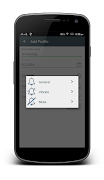 برنامه‌نما Profile Changer عکس از صفحه