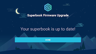 Sentio Superbook Updater screenshot 1