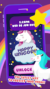 Unicorn Pin Lock Screen penulis hantaran