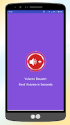 پوستر Volume Booster