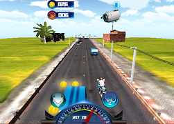 Moto Extreme 3D Game Ekran Görüntüsü 2