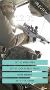 Sniper Theme Wall & Lock ภาพหน้าจอ 3