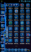 TSF Theme Blue Th Test imagem de tela 1