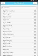 Map of Bangladesh -  মানচিত্র captura de pantalla 4