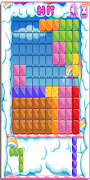 Gummy Blocks Puzzle Game постер