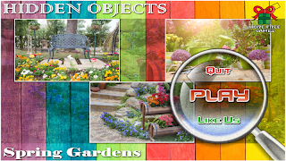 Hidden Objects Gardens Plakat