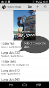 Resize image bài đăng