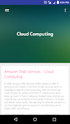 Learn Aws - Amazon web services ภาพหน้าจอ 1