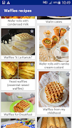 Waffles Recipes captura de pantalla 1