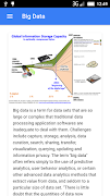 Big Data capture d'écran 1