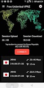 Free unlimited VPN imagem de tela 4