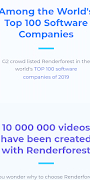 Renderforest-video, animation, logo, website maker screenshot 2