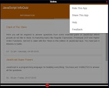 JavaScript InfoQuiz ภาพหน้าจอ 4