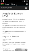 Angular JS Tutorial Offline imagem de tela 2