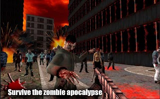 Zombie War - Dead city ภาพหน้าจอ 2