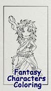Fantasy Characters Coloring ảnh chụp màn hình 1
