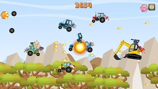 Sky Tractor Affiche