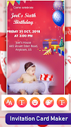 Invitation Card Maker - Ecards & Digital invites 截图 3
