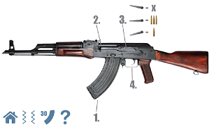Machine gun simulator imagem de tela 3