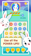 برنامه‌نما Bunny Connect: Match Colours, Numbers & Bubbles عکس از صفحه