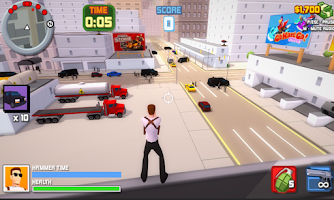 CRAZY HAMMER 3D syot layar 1